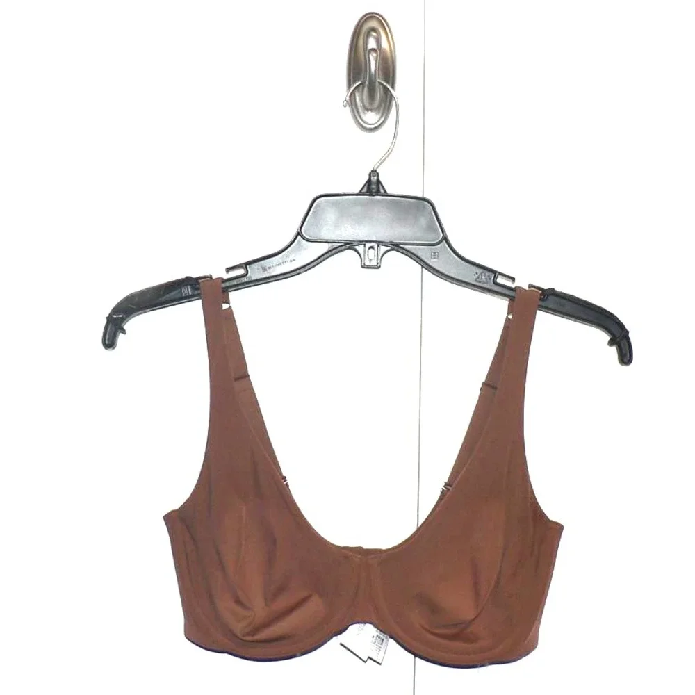 Wolford Women's‎ Pure Microfiber Underwire Convertible Bra in Brown 36D